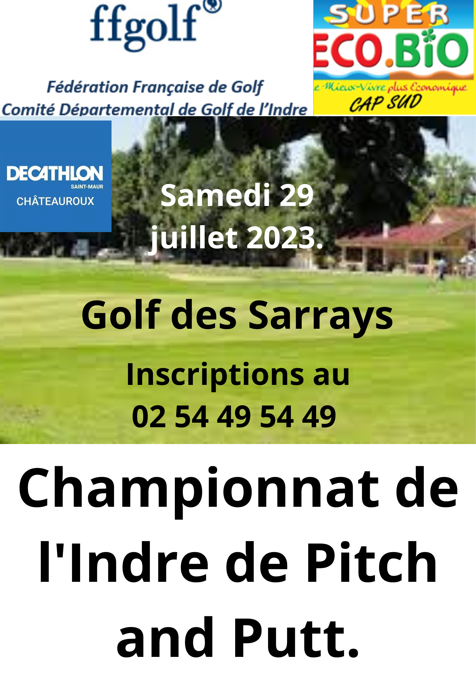 29/07/2023 Championnat de l'Indre de Pitch and Putt